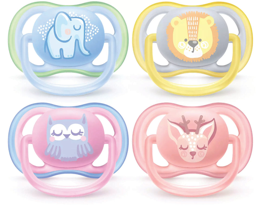 Avent 2 Ultra Air Soothers 0-6M+ - 0