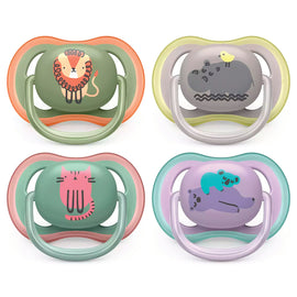 Avent 2 Ultra Air Soothers Deco Mix 6-18M+