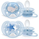 Avent 2 Deco Ultra Soft Soothers 6-18 M-1
