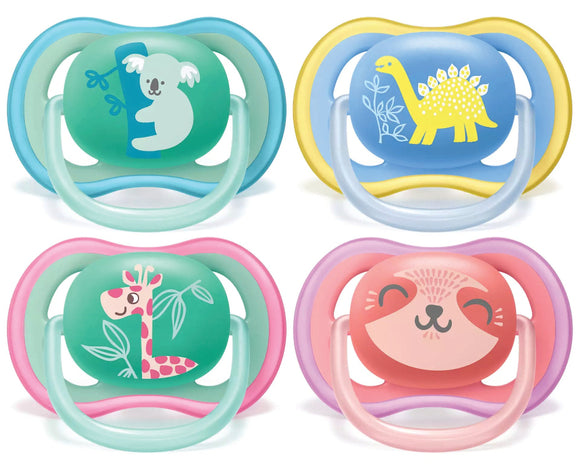 Avent 2 Ultra Air Soothers 18M+