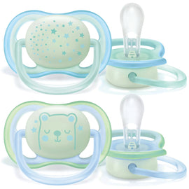 Avent 2 Ultra Air Night Soother 0-6 M