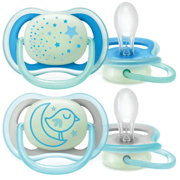 Avent 2 Ultra Air Night Soother 6-18 M - 0