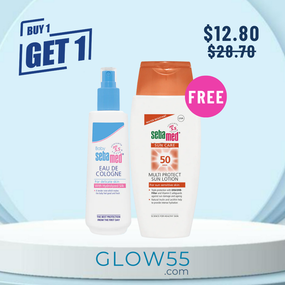 Sebamed Dual Massage Oil With Sunscreen Bundle