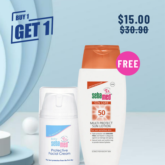 Sebamed Baby Facial Protective Cream With A Free Sunscreen