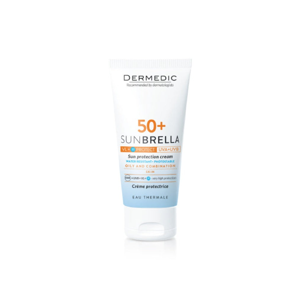 Dermedic Sunbrella SPF 50 +Sun Protection Cream Oily And Combination Skin - 50 ml