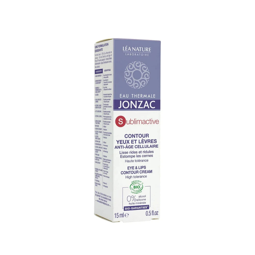 Jonzac Sublimactive Eye & Lips Contour Cream - 15 ml
