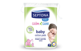 Septona Baby Cotton Pads - 50 Pcs