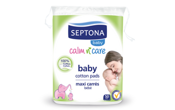 Septona Baby Cotton Pads - 50 Pcs