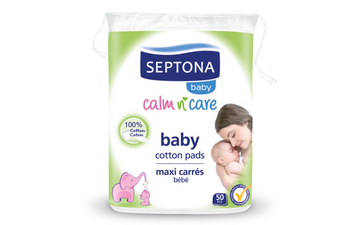 Septona Baby Cotton Pads - 50 Pcs