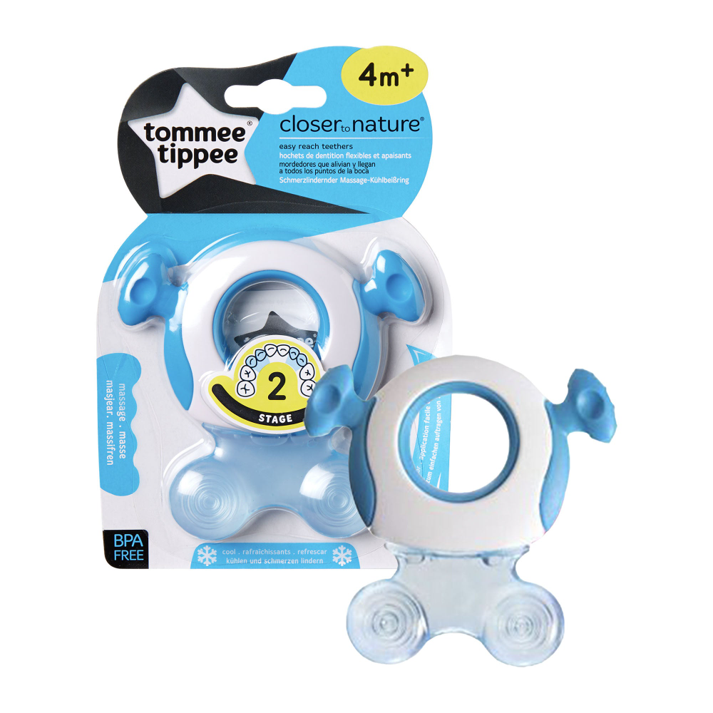Tommee Tippee Closer To Nature Teether 4 M+ - 0