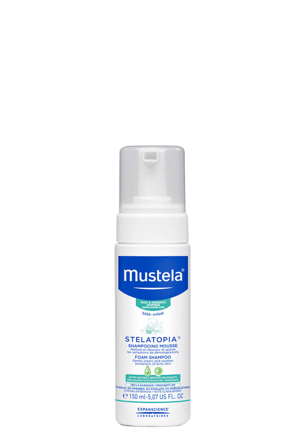 Mustela Stelatopia Foam Shampoo - 150 ml