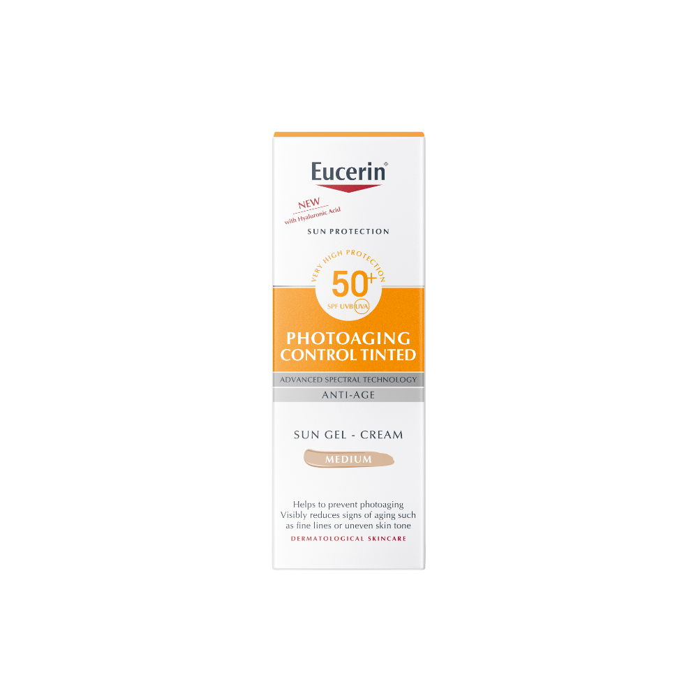 Eucerin Photoaging Sun Cream Tinted CC Medium SPF50+ 50 ml