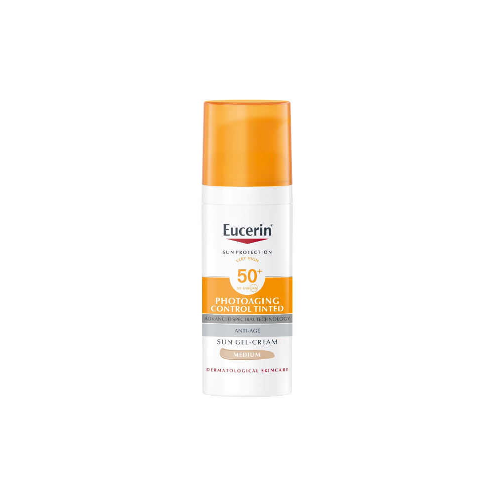 Eucerin Photoaging Sun Cream Tinted CC Medium SPF50+ 50 ml - 0