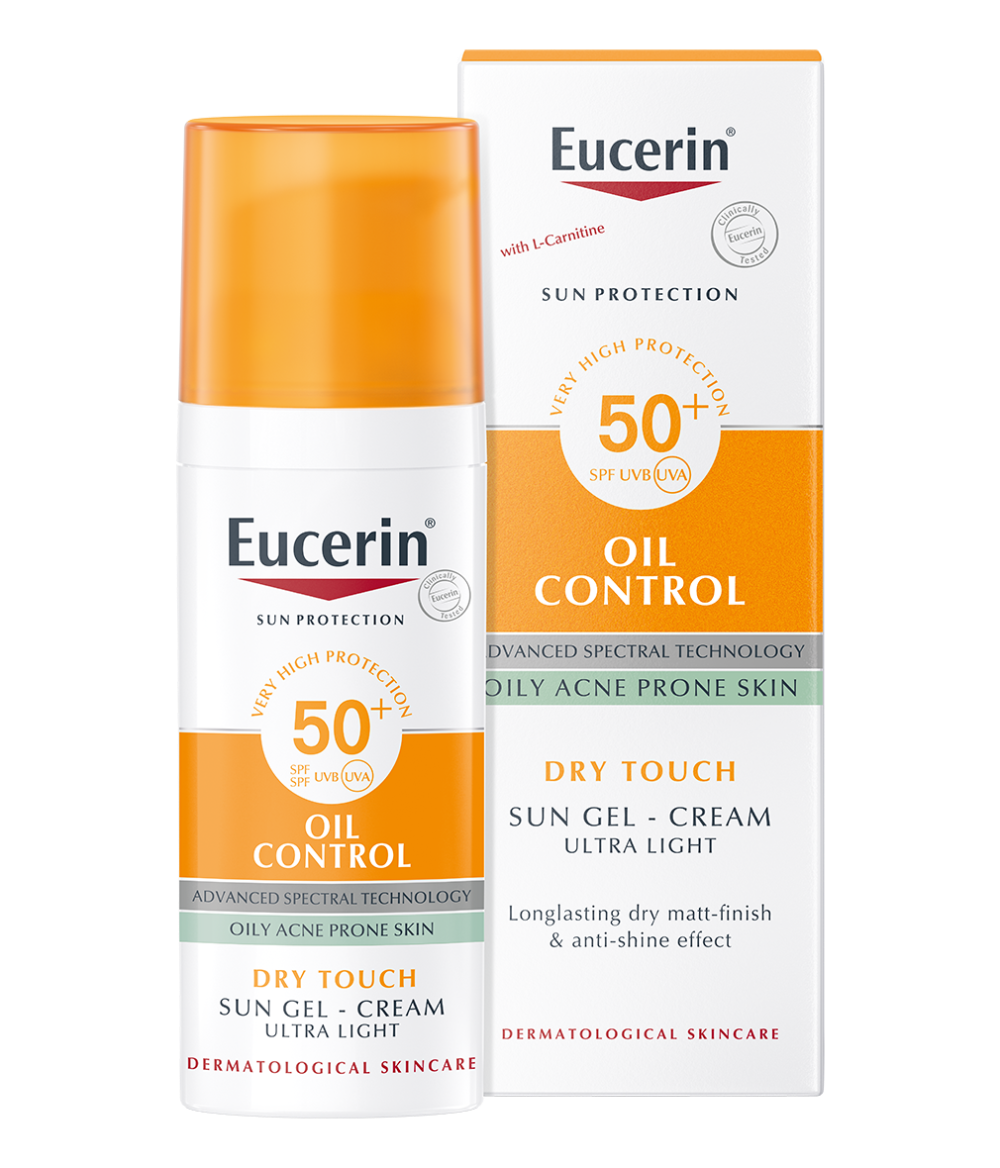 Eucerin Sun Oil Control Gel-Cream SPF50+ 50 ml