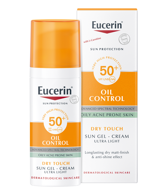 Eucerin Sun Oil Control Gel-Cream SPF50+ 50 ml