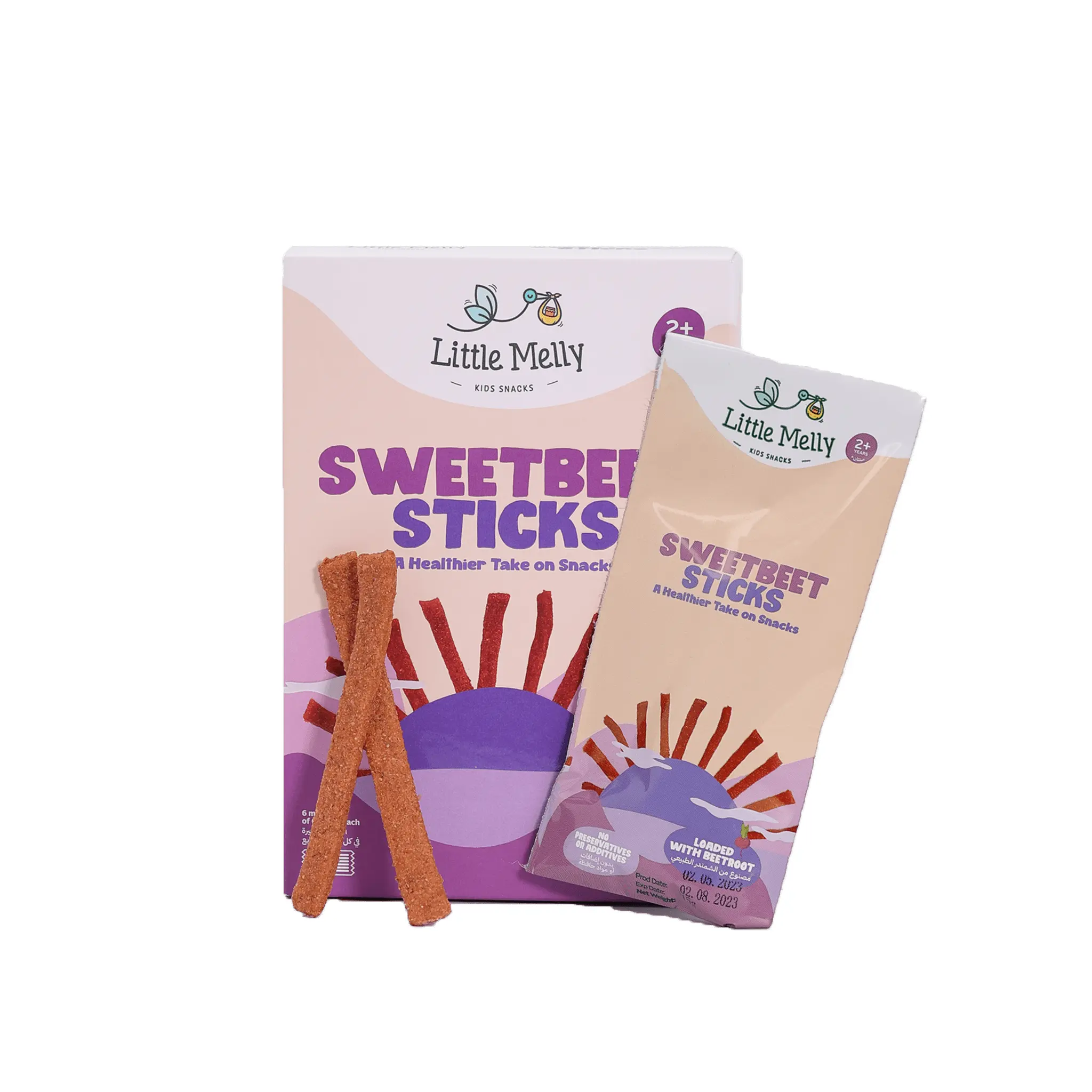 Little Melly Sweetbeet Sticks - 2 Years +