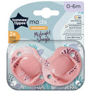 Tommee Tippee Moda Midnight Jungle Orthodontic Soother x 2pcs (0-6 Months)-1