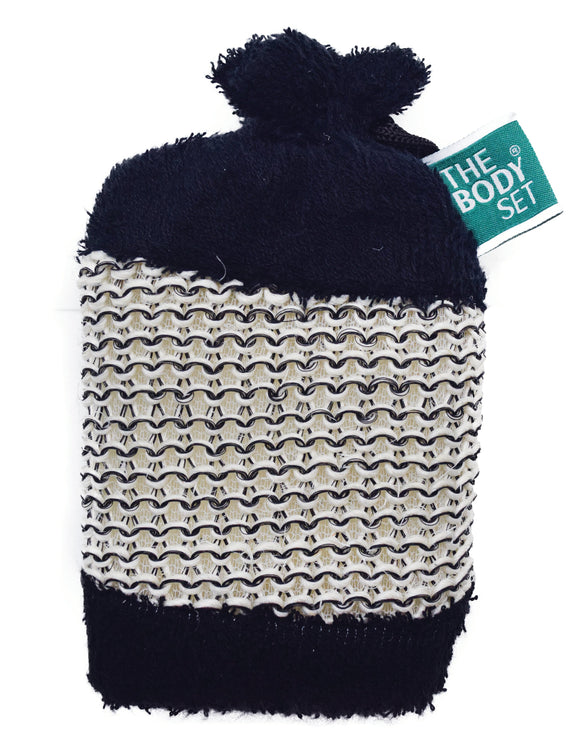 The Body Set Bath Scrubber Black - OPT-3096