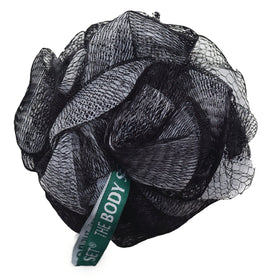 The Body Set Mesh Bath Sponge Black - OPT-3094