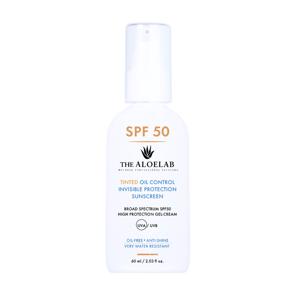 AloeLab Tinted Oil Control Invisible Protection SPF 50 Sunscreen - 60 ml