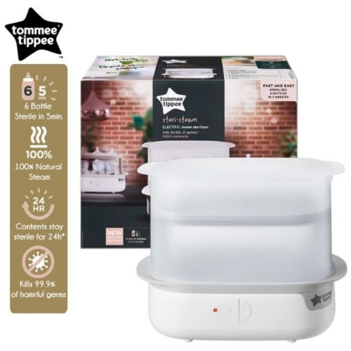 Tommee Tippe Super-steam Electric Steam Sterilizer- White