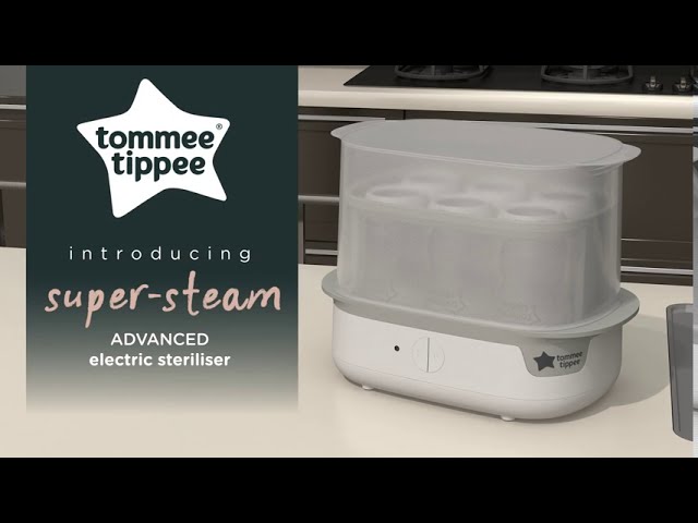 Tommee Tippe Super-steam Electric Steam Sterilizer- White