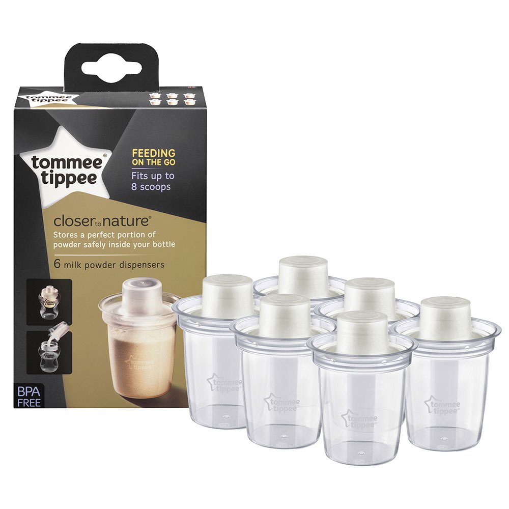 Tommee Tippee Milk Powder Dispenser - 6  Packs