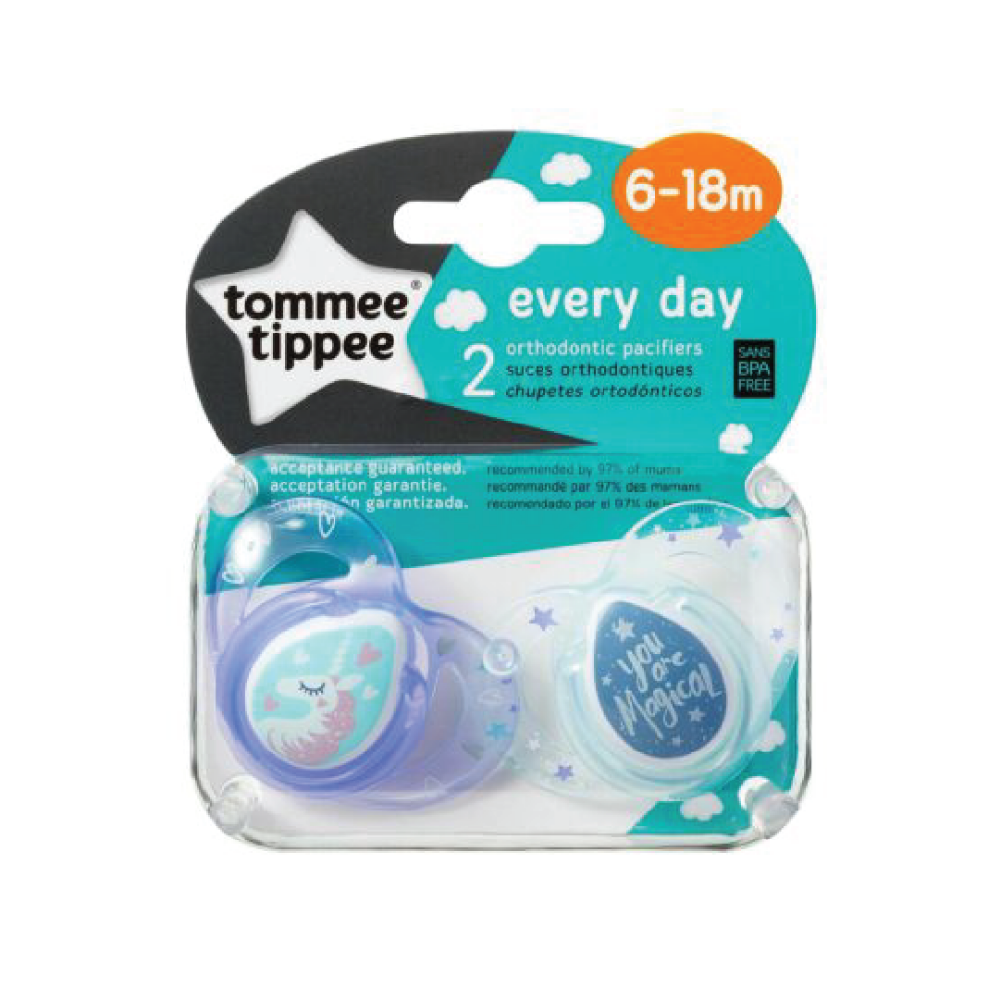 Tommee Tippee Soother 6-18m - Boys