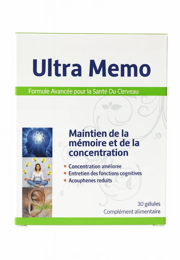 Ultra Memo - 30 Capsules