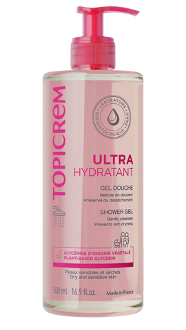 Topicrem Ultra-Moisturizing Gentle Cleansing Gel - 500 ml