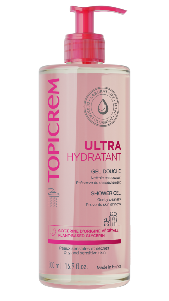 Topicrem Ultra-Moisturizing Gentle Cleansing Gel - 500 ml