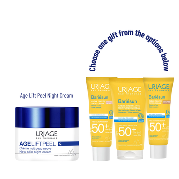 Uriage Age Lift Peel Night Cream With A Free Sunscreen Of Your Choice