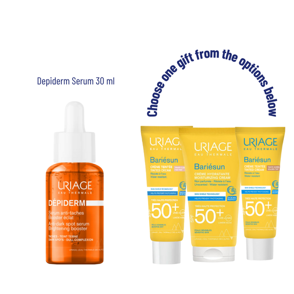Uriage Depiderm Serum With A Free Sunscreen Of Your Choice