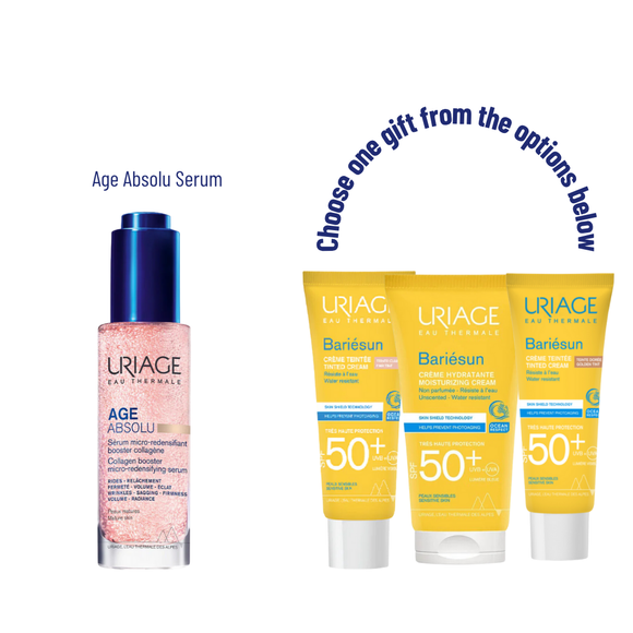 Uriage Age Absolu Serum WIth A Free Sunscreen Of Your Choice