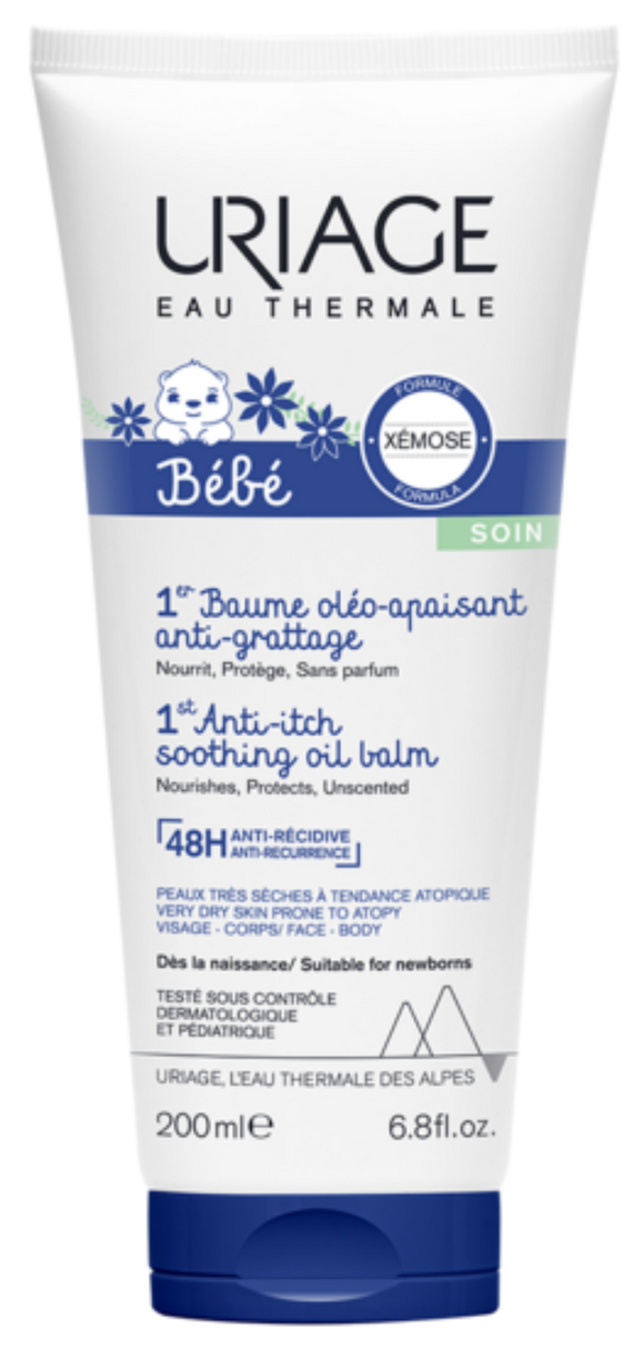 Uriage Bebe 1er Anti-Itch Soothing Balm - 200 ml