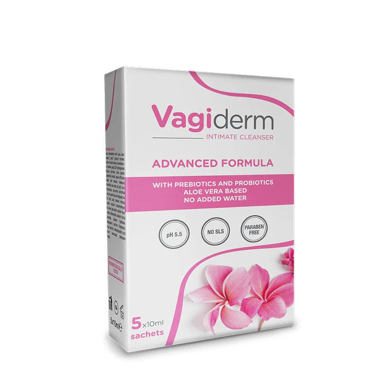 Vagiderm Intimate Cleanser - 10 ml * 5 Sachets