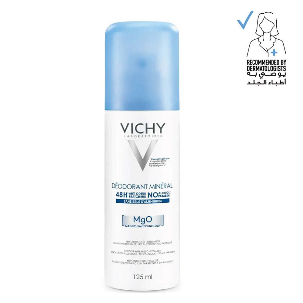 Vichy 48 Hour Mineral Aluminum Free Spray Deodorant - 50ml