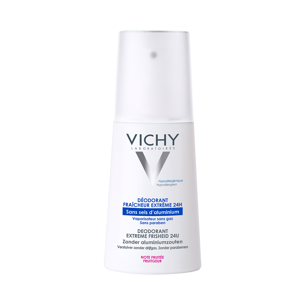 Vichy Ultra-Fresh Deodorant 24-Hour Fruit-Scented Deodorant Spray - 100ml