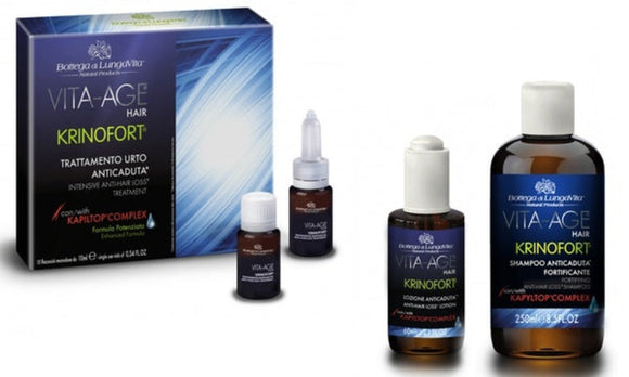 Vita-Age Krinofort Anti-Fall Impact Treatment - 10 Vials of 10 ml Each