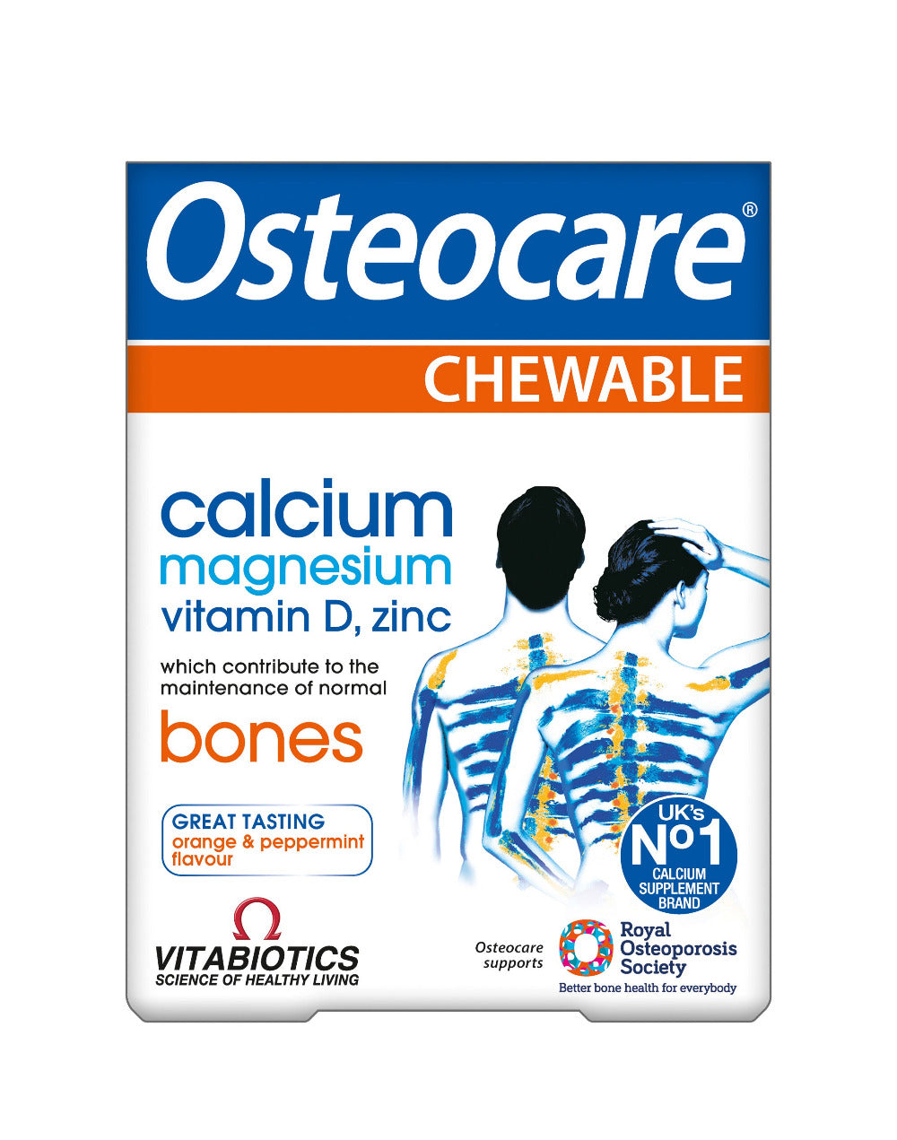 Vitabiotics Osteocare - 30 Chewable Tablets