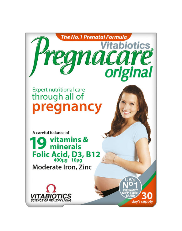 Vitabiotics Pregnacare Original - 30 Tablets