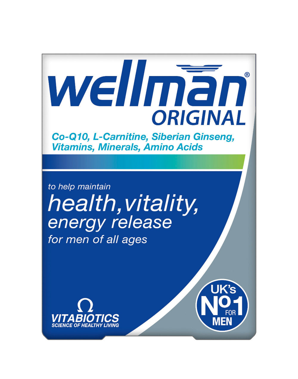 Vitabiotics WellMan Original - 30 Tablets