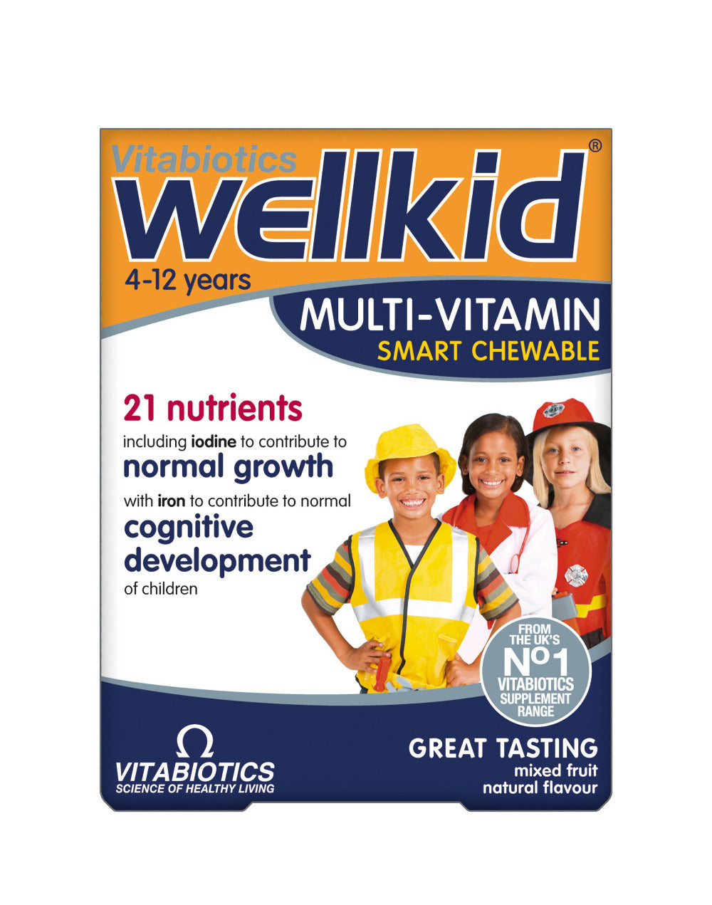 Vitabiotics Wellkid - 30 Chewable Tablets