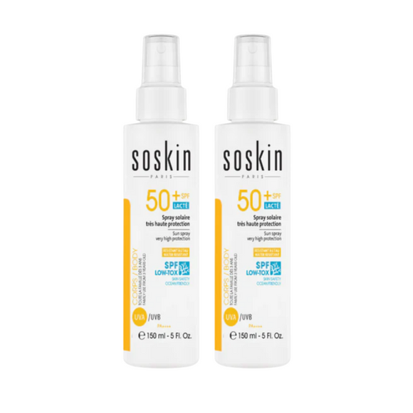 SoSkin Dual Spray Sunscreen Bundle