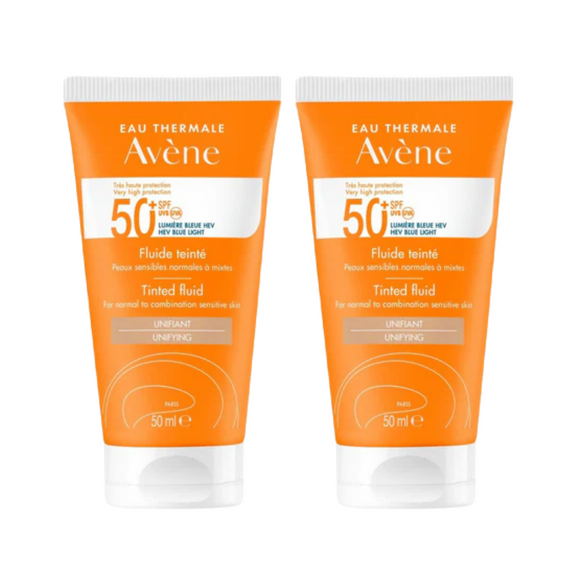 Avene Tinted Fluid Triasorb Sunscreen Special Discount Bundle