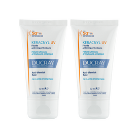 Ducray Keracnyl SPF50 Dual Sunscreen Bundle