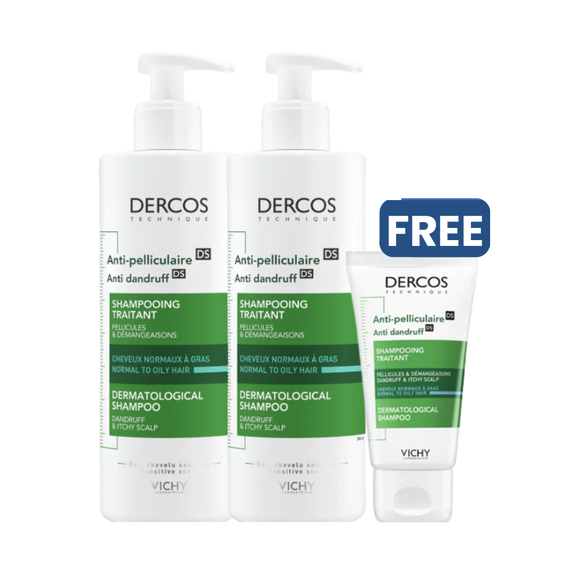 Vichy  Dercos Oily Dandruff Buy 2 Get 1