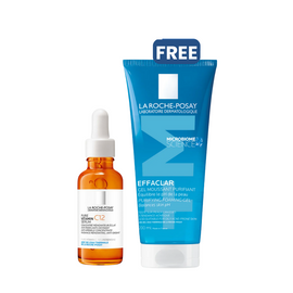 La Roche Posay Vitamin C12 Serum With Free Effaclar Gel