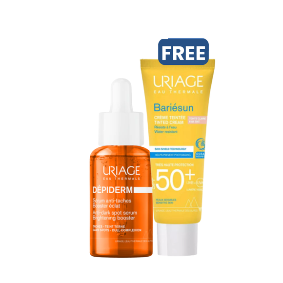 Uriage Depiderm Serum With A Free Bariesun