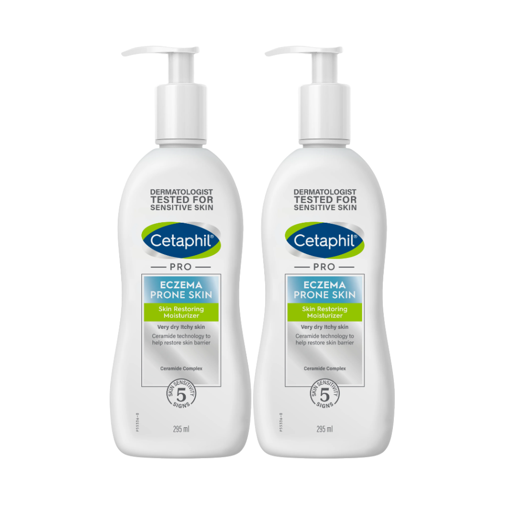 Cetaphil Eczema Moisturizer Dual Bundle